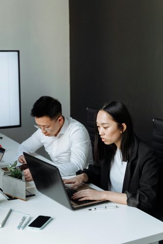 Focused team handling done-for-you B2B client acquisition